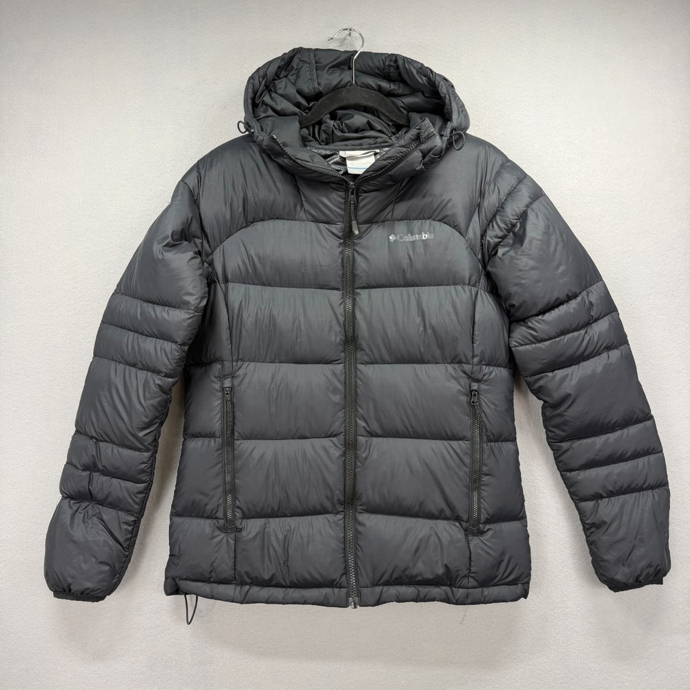 Columbia Sportswear Fivemile Butte II Puffer Jacket Mens Medium Black Down Coat